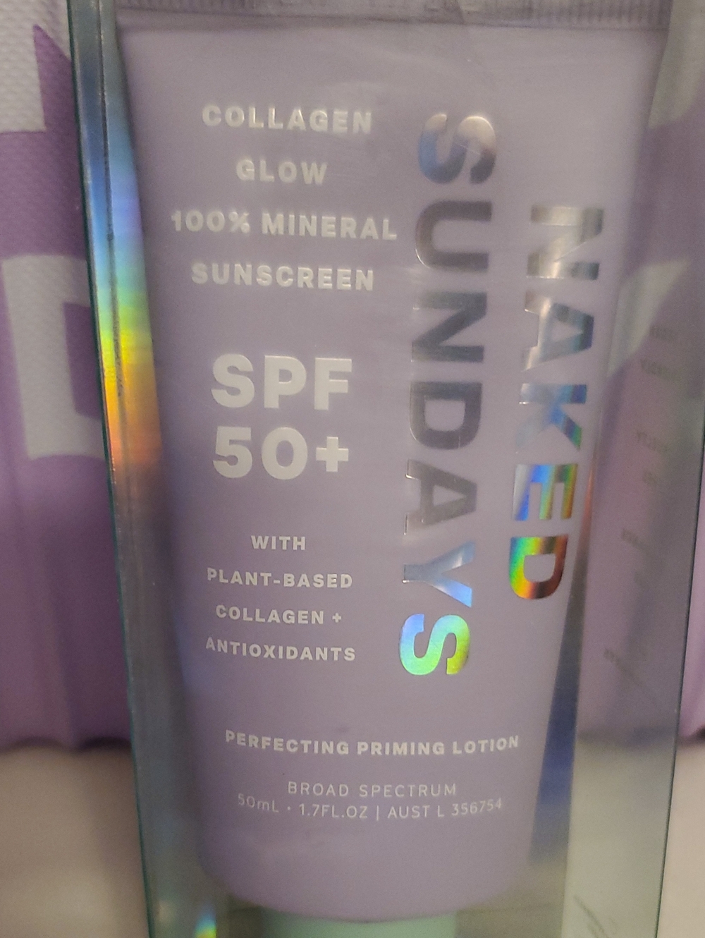 NAKED SUNDAYS Collagen Glow SPF 50+ PERFECTING PRIMING LOTION